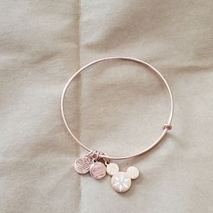 Mickey snowflake Alex and Ani Bracelet